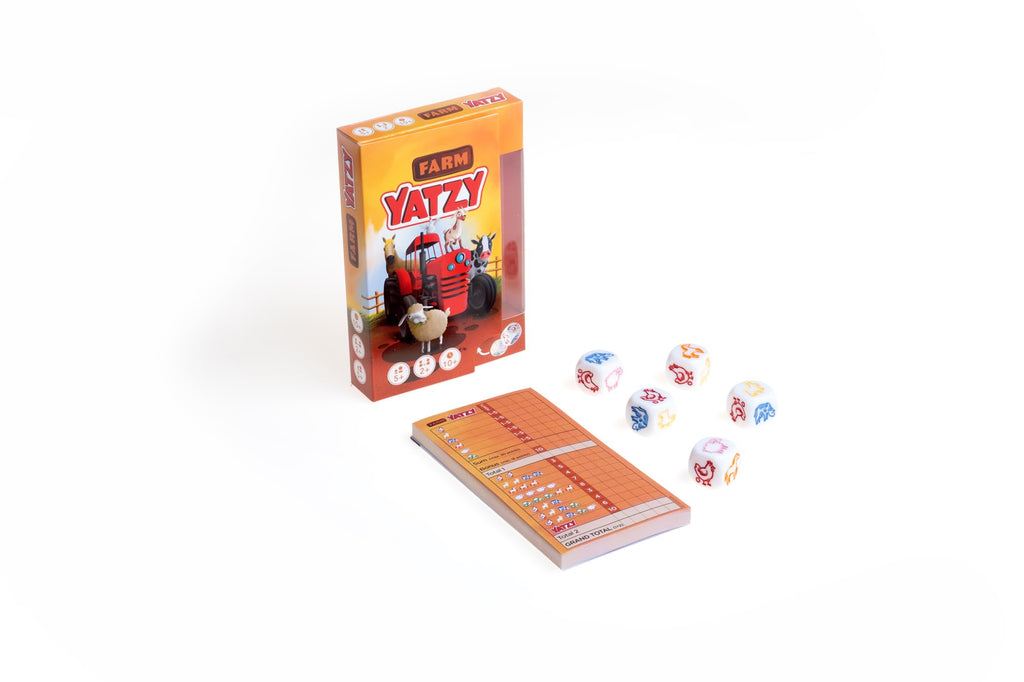 SmartGames Farm Yatzy - Classic Yahtzee Farm Dice