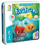 SmartGames FishTricks - 48 Fish Puzzles in Metal Travel Tin