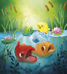 SmartGames FishTricks - 48 Fish Puzzles in Metal Travel Tin