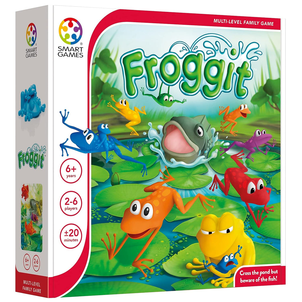 SmartGames Froggit - Race Frog Families Across the Pond