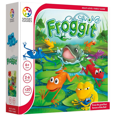 SmartGames Froggit - Race Frog Families Across the Pond