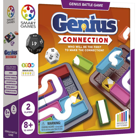 SmartGames Genius Connection - 2-Player 3D Strategy Puzzle