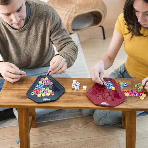 SmartGames Genius Gems - 2-Player Gem Race Strategy Game