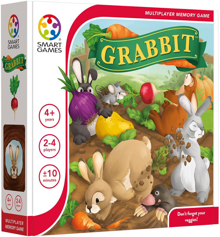 SmartGames Grabbit - Memory Race to Collect Veggies