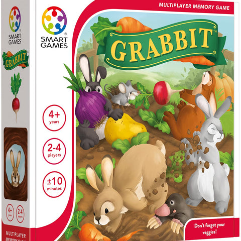 SmartGames Grabbit - Memory Race to Collect Veggies