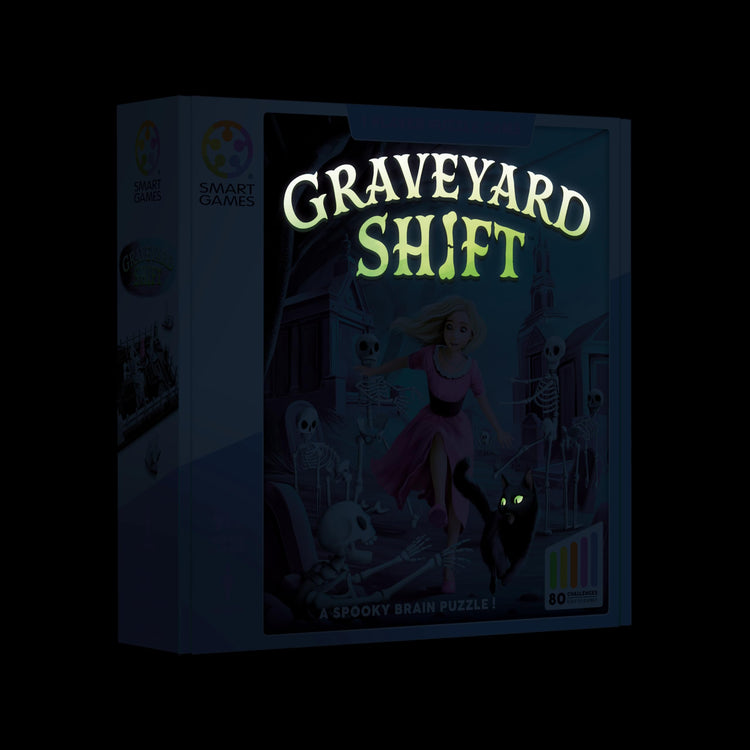 Graveyard Shift - Spooky Logic Puzzle Game with 80 Challenges