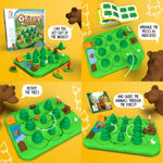 SmartGames Grizzly Gears - Rotating Maze Puzzle Game with 80 Challenges