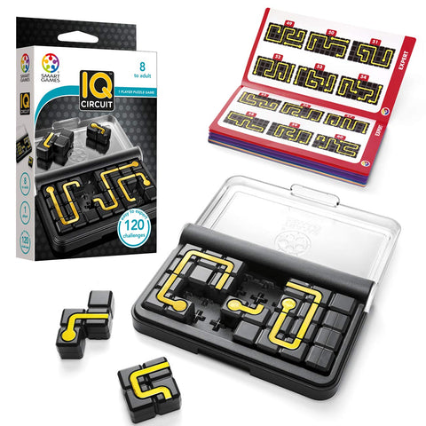 SmartGames IQ Circuit - Connect Circuits in 120 Challenges