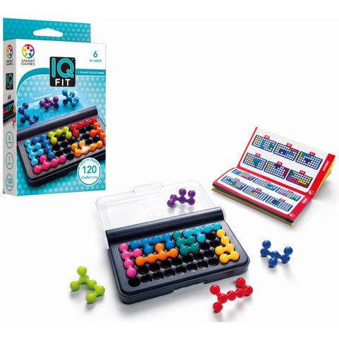 SmartGames IQ Fit - 120 3D Challenges in Travel-Friendly Case