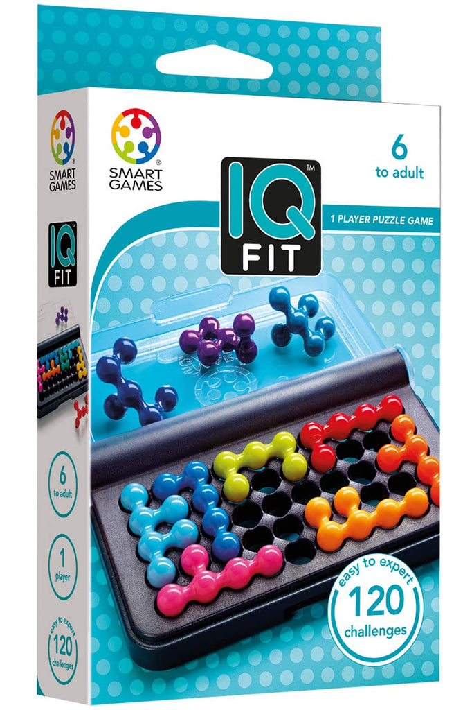 SmartGames IQ Fit - 120 3D Challenges in Travel-Friendly Case