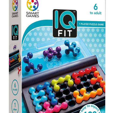 SmartGames IQ Fit - 120 3D Challenges in Travel-Friendly Case