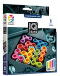 SmartGames IQ Gears - 120 Travel Challenges with Moving Gears