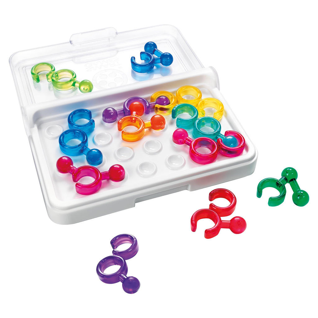 SmartGames IQ Link - 120 Linked-Piece Logic Challenges Game