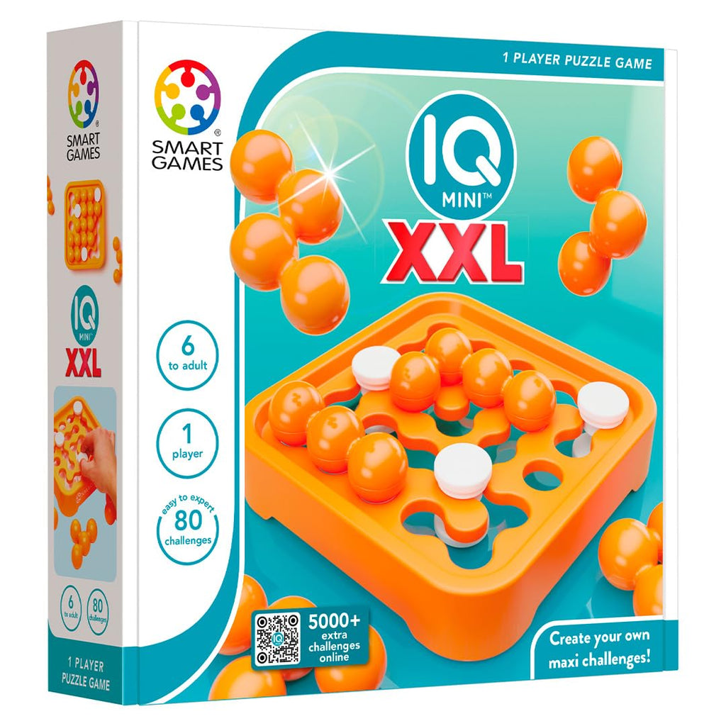 SmartGames IQ Mini XXL - 80 Giant Logic Challenges