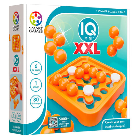 SmartGames IQ Mini XXL - 80 Giant Logic Challenges