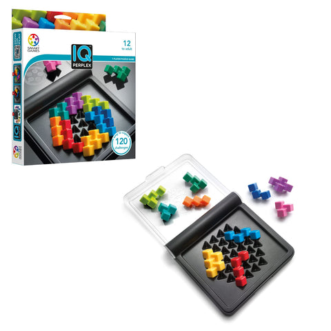 SmartGames IQ Perplex Travel Puzzle Game with 120 Challenges