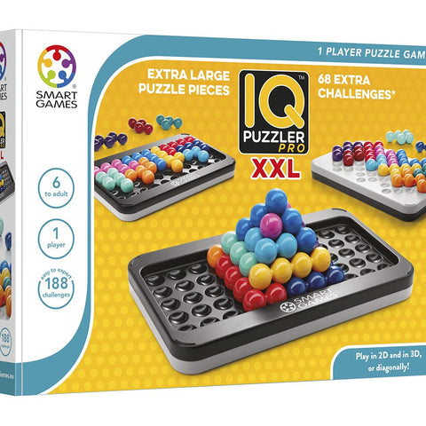 SmartGames IQ Puzzler Pro XXL - 188 Oversize Challenges