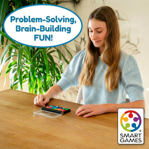 SmartGames IQ Quub - 2-in-1 Puzzle and 3D Cube Builder Game