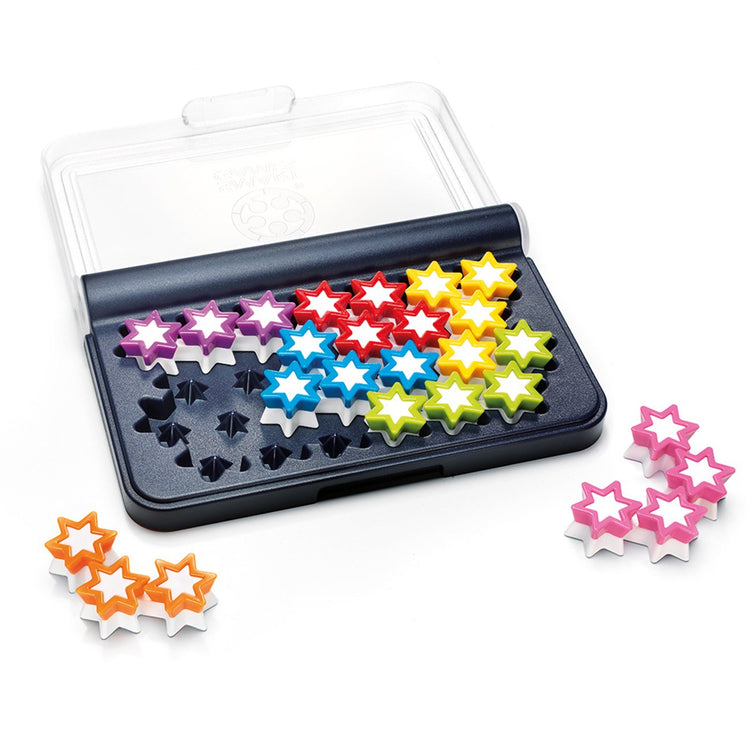 SmartGames IQ Stars - 120 Challenges in Travel-Friendly Case