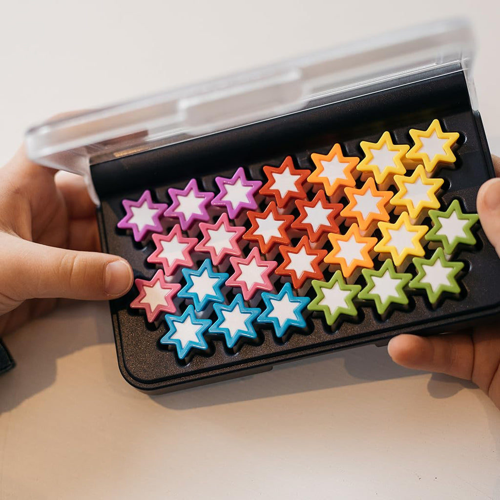 SmartGames IQ Stars - 120 Challenges in Travel-Friendly Case