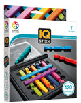 SmartGames IQ Stixx Stacking Travel Game with 120 Challenges