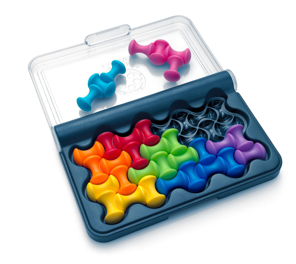 SmartGames IQ Waves - Soft-Touch Pieces, 120 Challenges