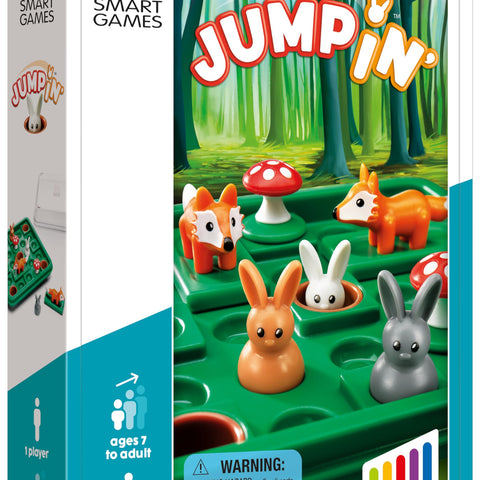 SmartGames Jump In' - Rabbits Escape Foxes in 60 Challenges