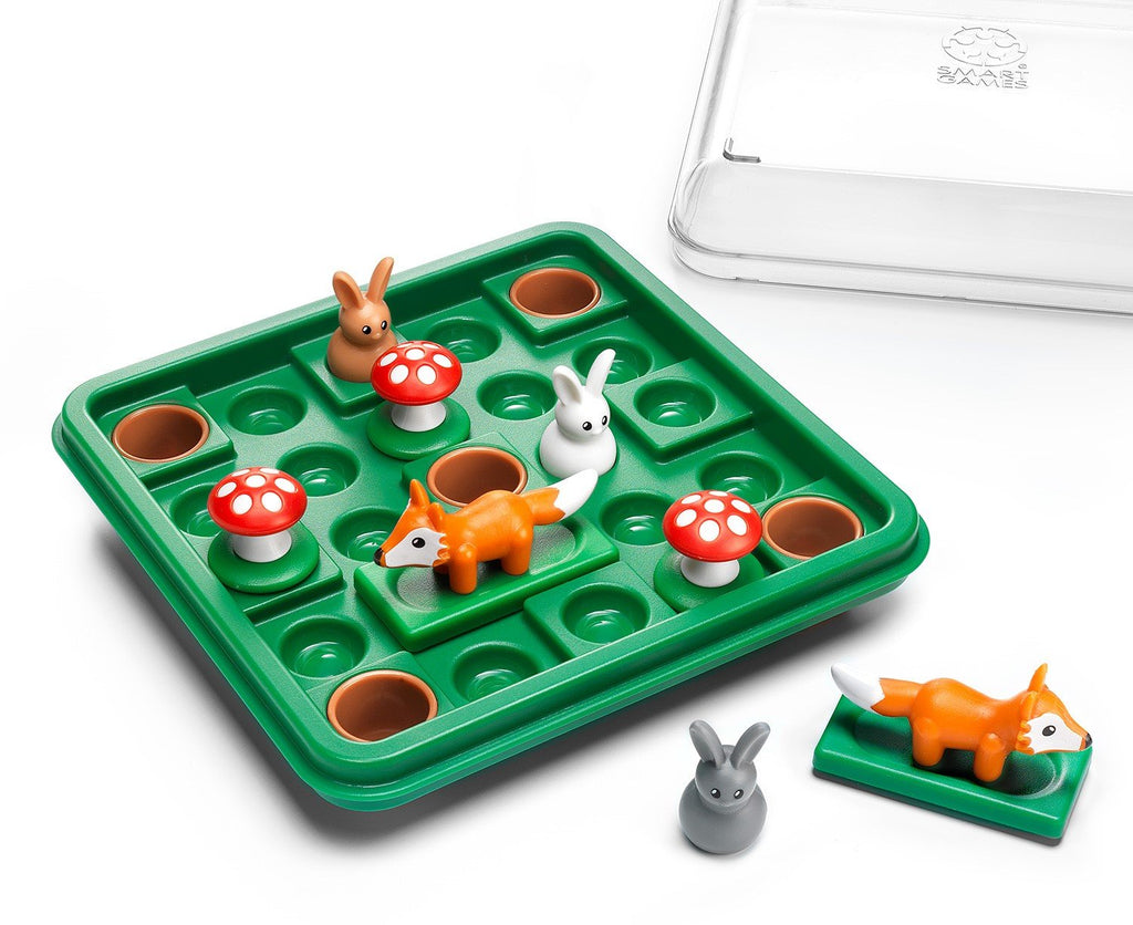 SmartGames Jump In' - Rabbits Escape Foxes in 60 Challenges