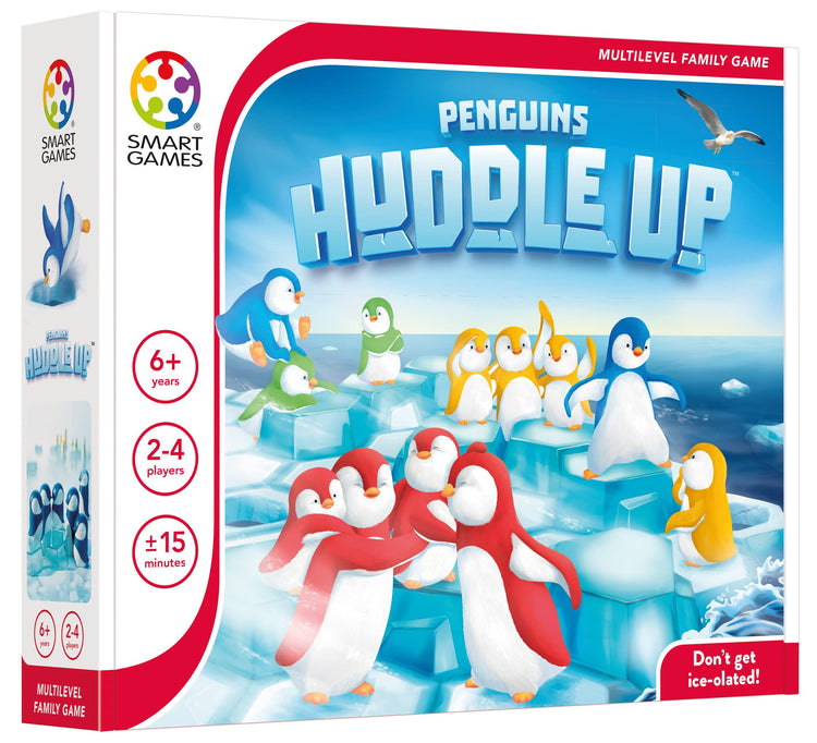 SmartGames Huddle Up - 2-4 Player Penguin Strategy Game