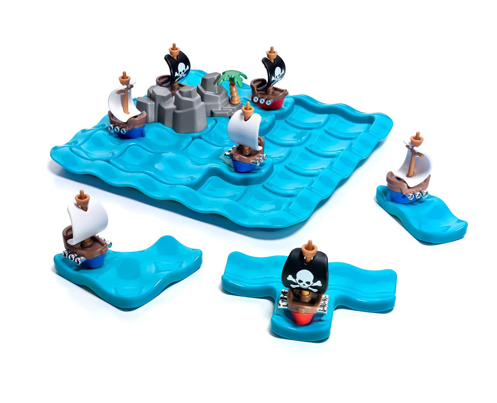 SmartGames Pirates Crossfire - 4 Modes, 80 Ship Battles