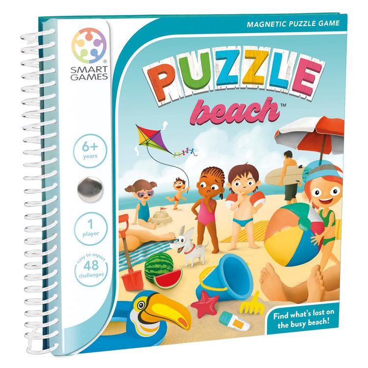 SmartGames Puzzle Beach - 48 Magnetic Beach Path Challenges