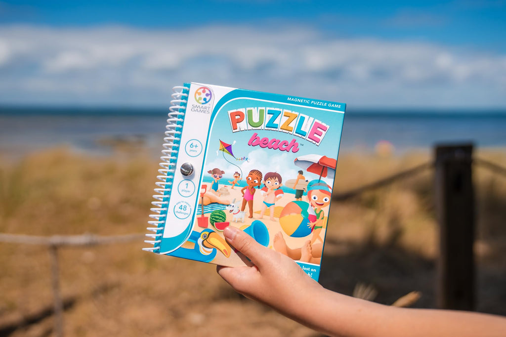 SmartGames Puzzle Beach - 48 Magnetic Beach Path Challenges