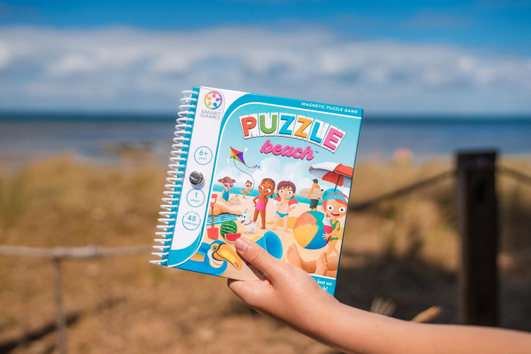 SmartGames Puzzle Beach - 48 Magnetic Beach Path Challenges