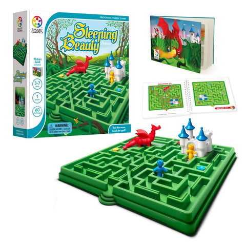 SmartGames Sleeping Beauty - 60-Challenge Fairy Tale Maze