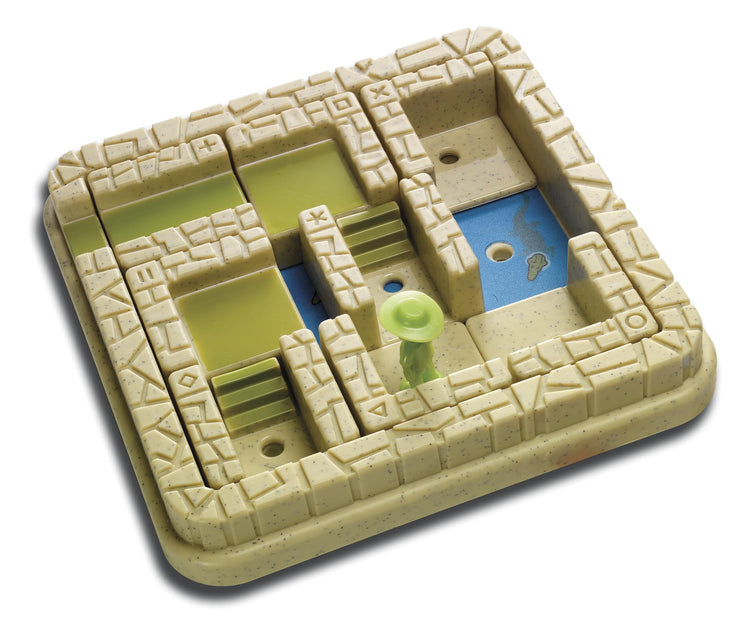 Temple Trap Sliding Maze Logic Puzzle Game with 60 Challenges
