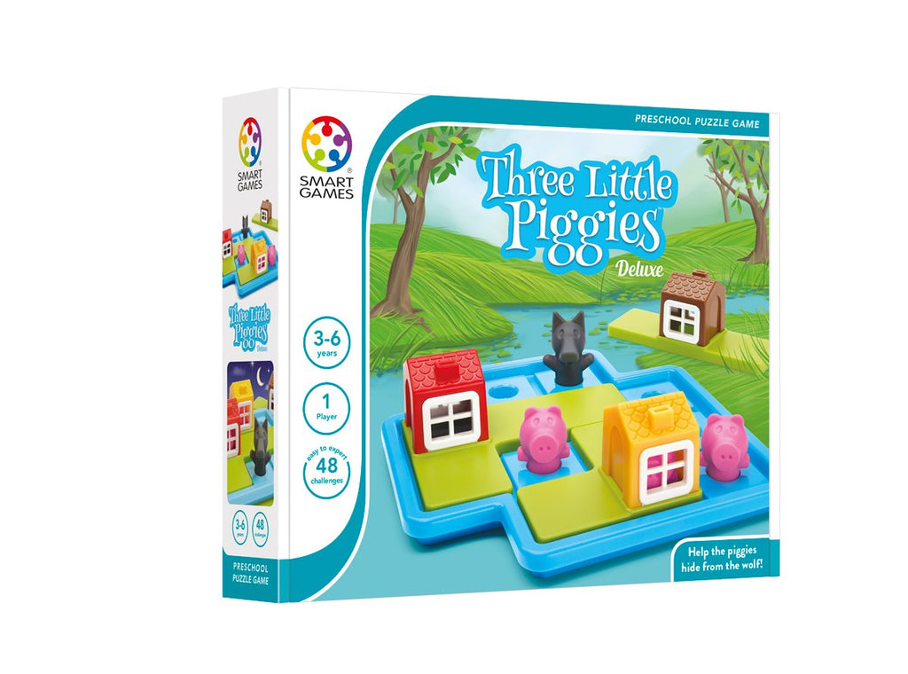 SmartGames Three Little Piggies - 48 Storybook Challenges