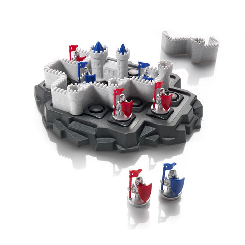 SmartGames Wall & Warriors - Medieval Logic Puzzle with 80 Challenges