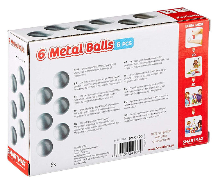 SmartMax 6 Metal Balls - 6-Piece Magnetic Extension