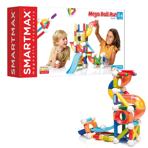 SmartMax Mega Ball Run - Oversized Magnetic Ball Track Set