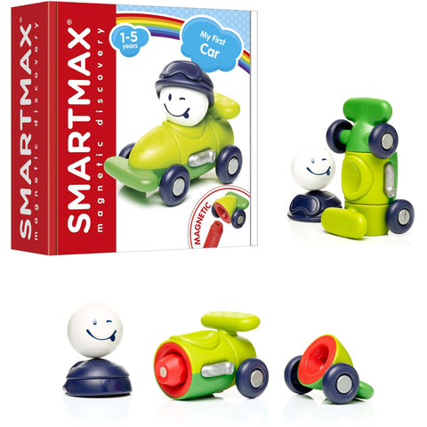 SmartMax My First Car Magnetic STEM Building Toy for Toddlers