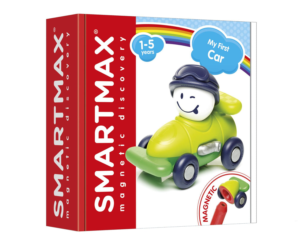 SmartMax My First Car Magnetic STEM Building Toy for Toddlers
