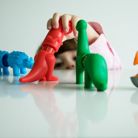 My First Dinosaurs Magnetic Building Set STEM Learning Toy
