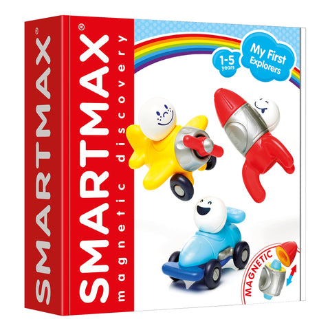My First Explorers Magnetic Vehicle Building Set for Toddlers