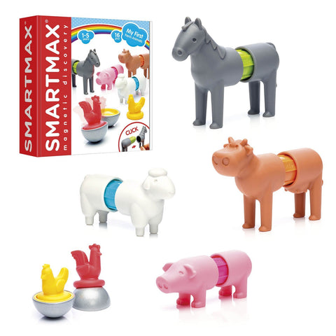 My First Farm Animals Magnetic Building Set STEM Learning Toy