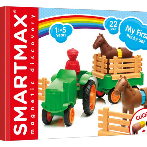 My First Farm Tractor Magnetic Building Set STEM Learning Toy