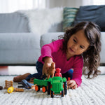 My First Farm Tractor Magnetic Building Set STEM Learning Toy
