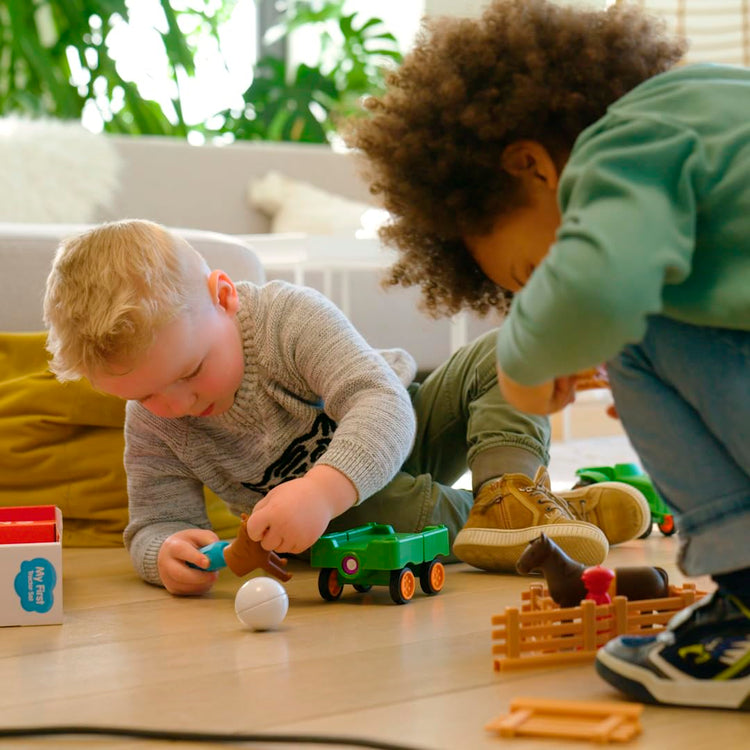 My First Farm Tractor Magnetic Building Set STEM Learning Toy