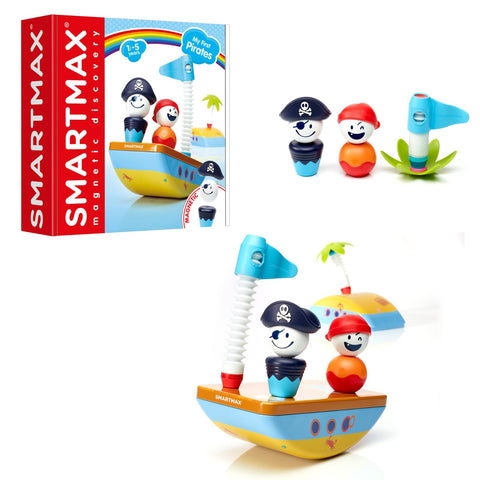 My First Pirates Magnetic Building Toy STEM Learning Set