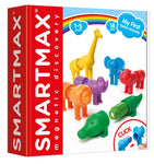 SmartMax My First Safari Animals - 18-Piece Magnetic Set