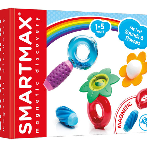 SmartMax My First Sounds & Flowers - Rattle & Build Fun